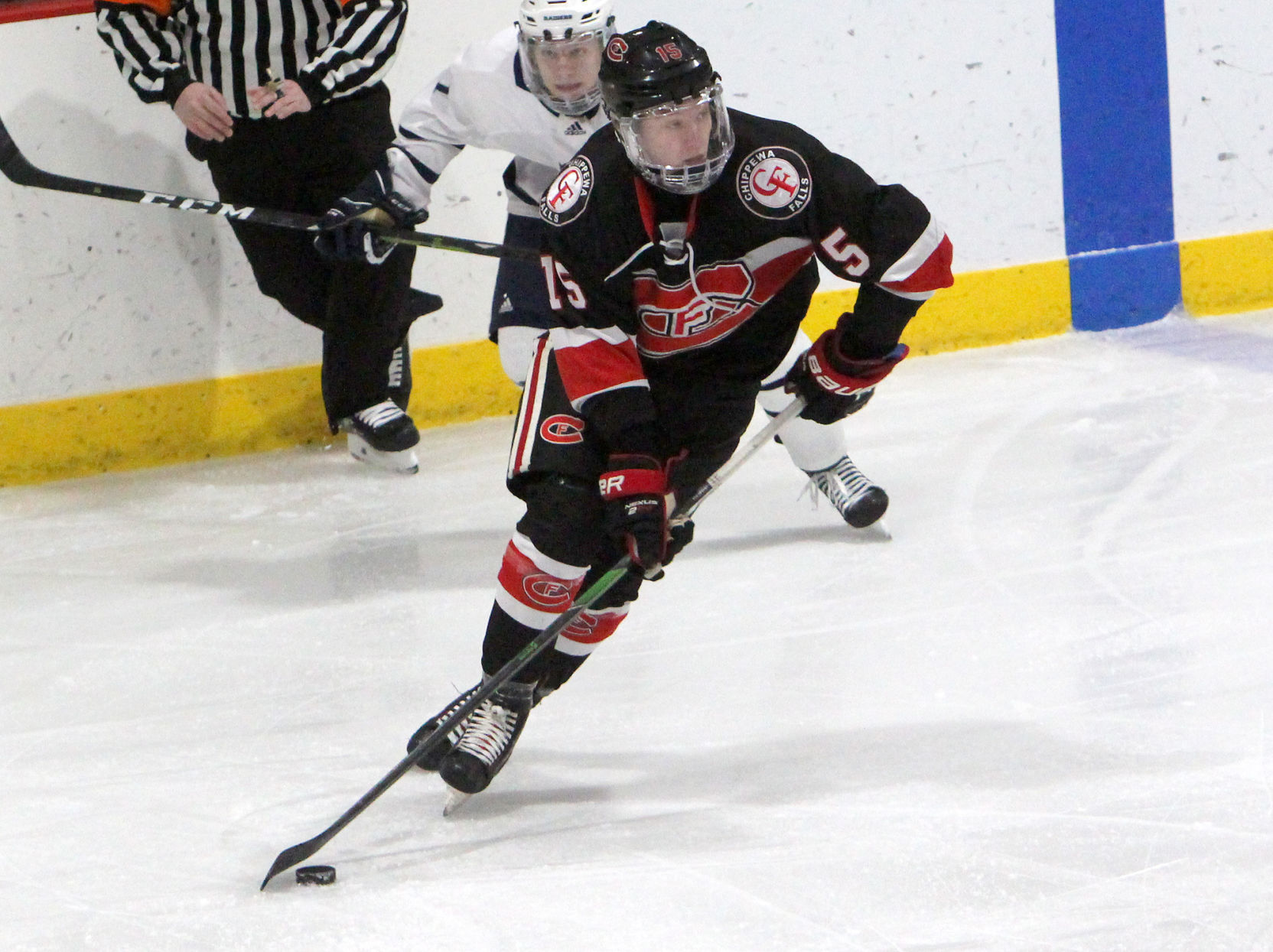 Chi-Hi boys hockey vs Hudson in Wisconsin Rapids 2-29-20